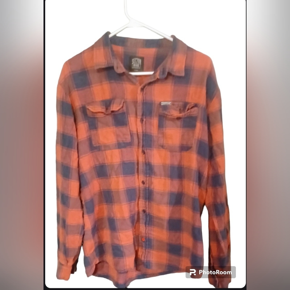 Sector nine skateboard men's flannel